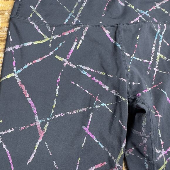 Zyia Abstract Hi-Rise legging 7/8 24" Size 4, Hidden Pocket - Picture 12 of 14
